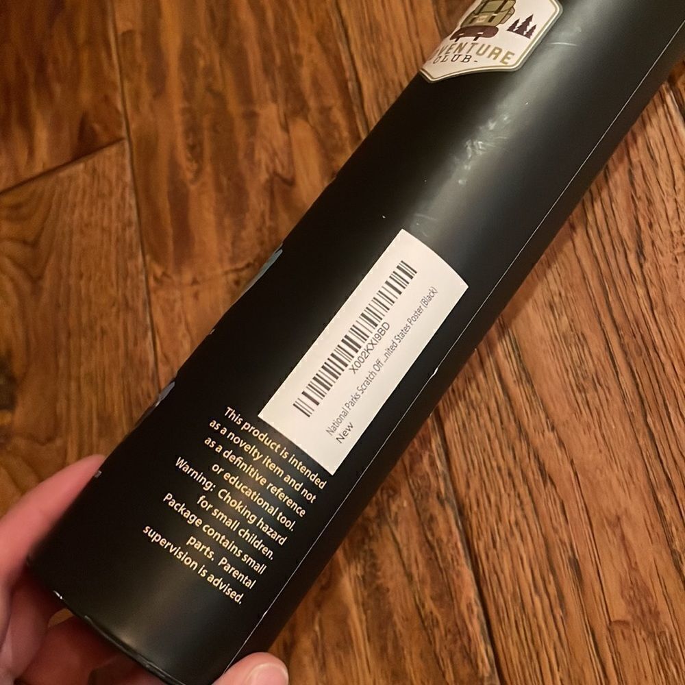 NWT never opened Travel Scratch Map - Picture 8 of 9